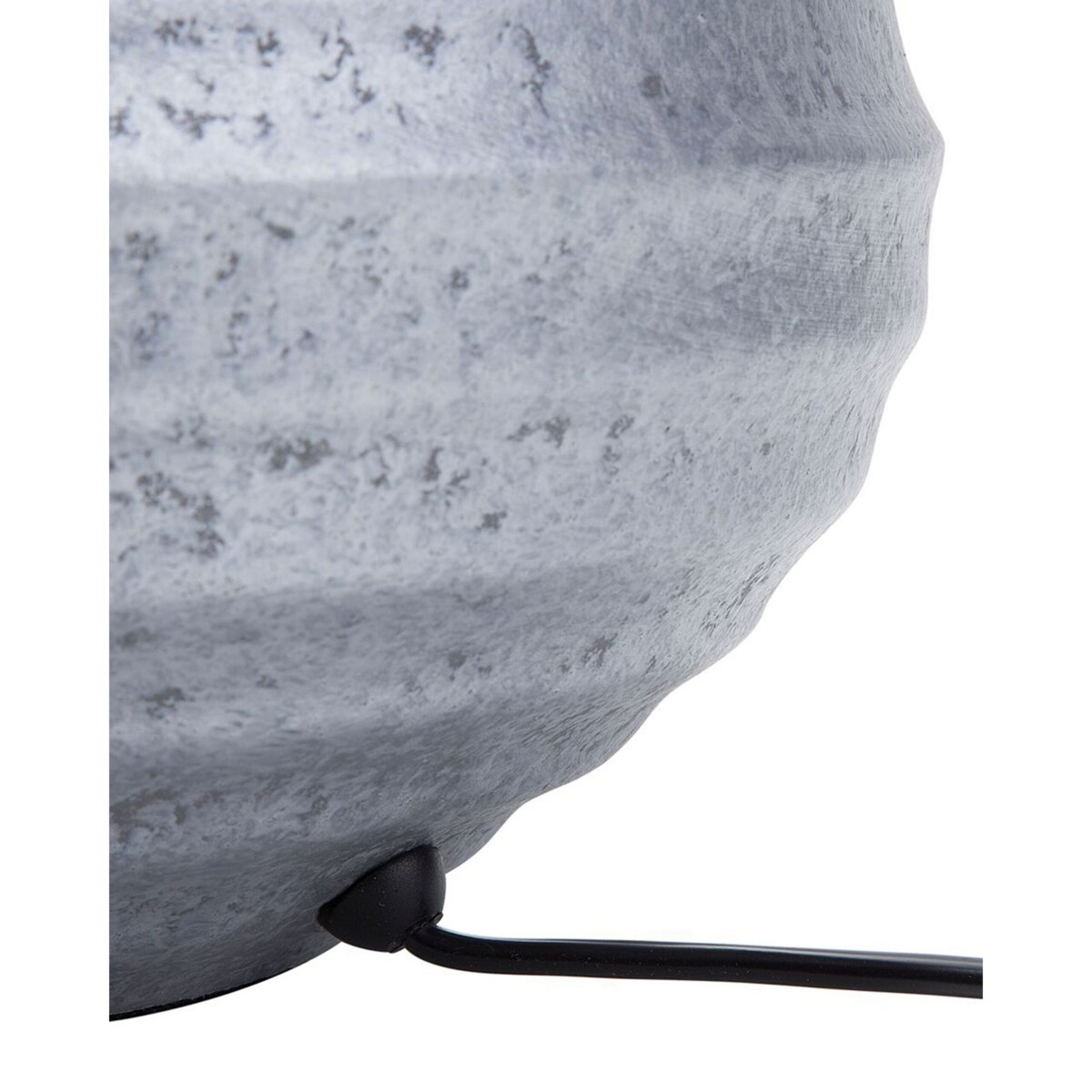 Lampka stołowa srebrna KUBAN