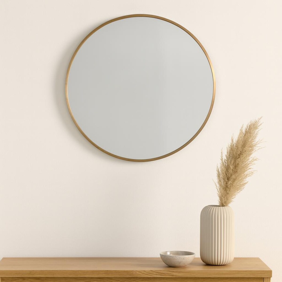 Okrągłe lustro na ścianę SORO, Ø 60 cm