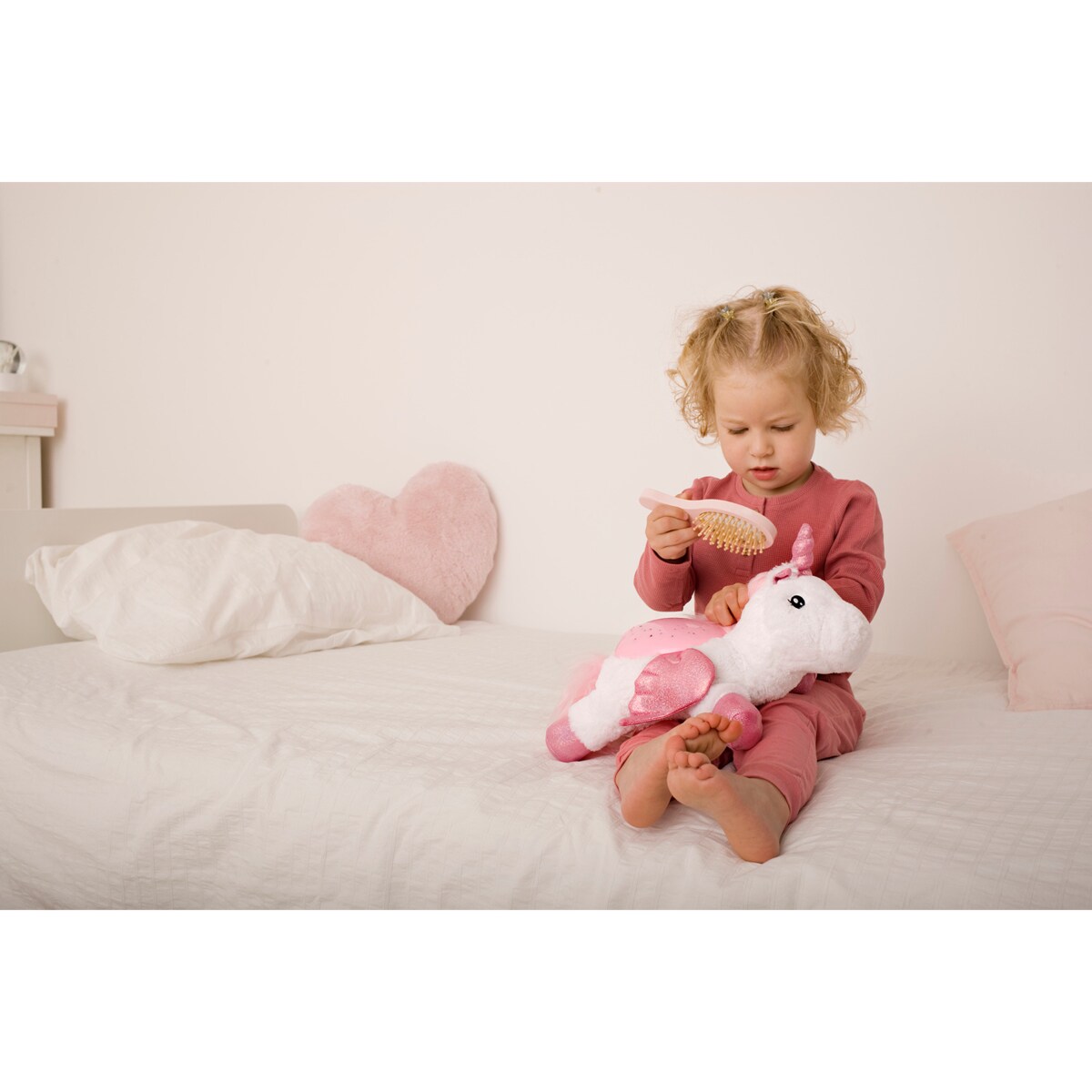 Pluszowy projektor dla dzieci - Jednorożec - przyjaciel do snu - Cloud b® Twilight Buddies™
