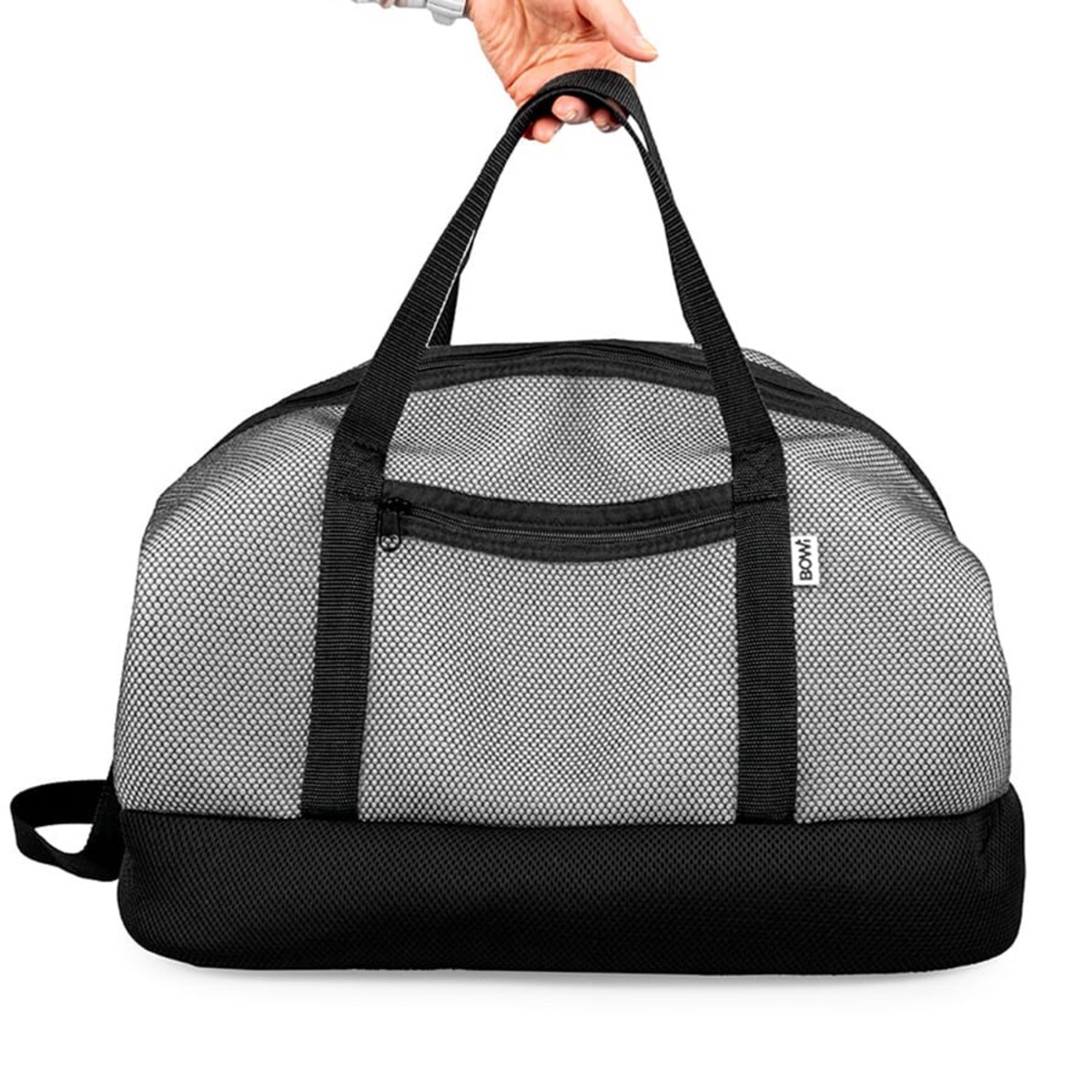 Torba na siłownię 64x34 cm wzór kratka