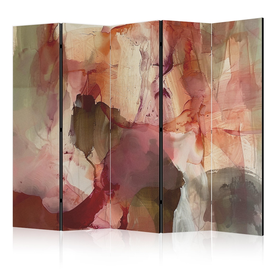 Parawan Akustyczny Różana Abstrakcja 225x172cm
