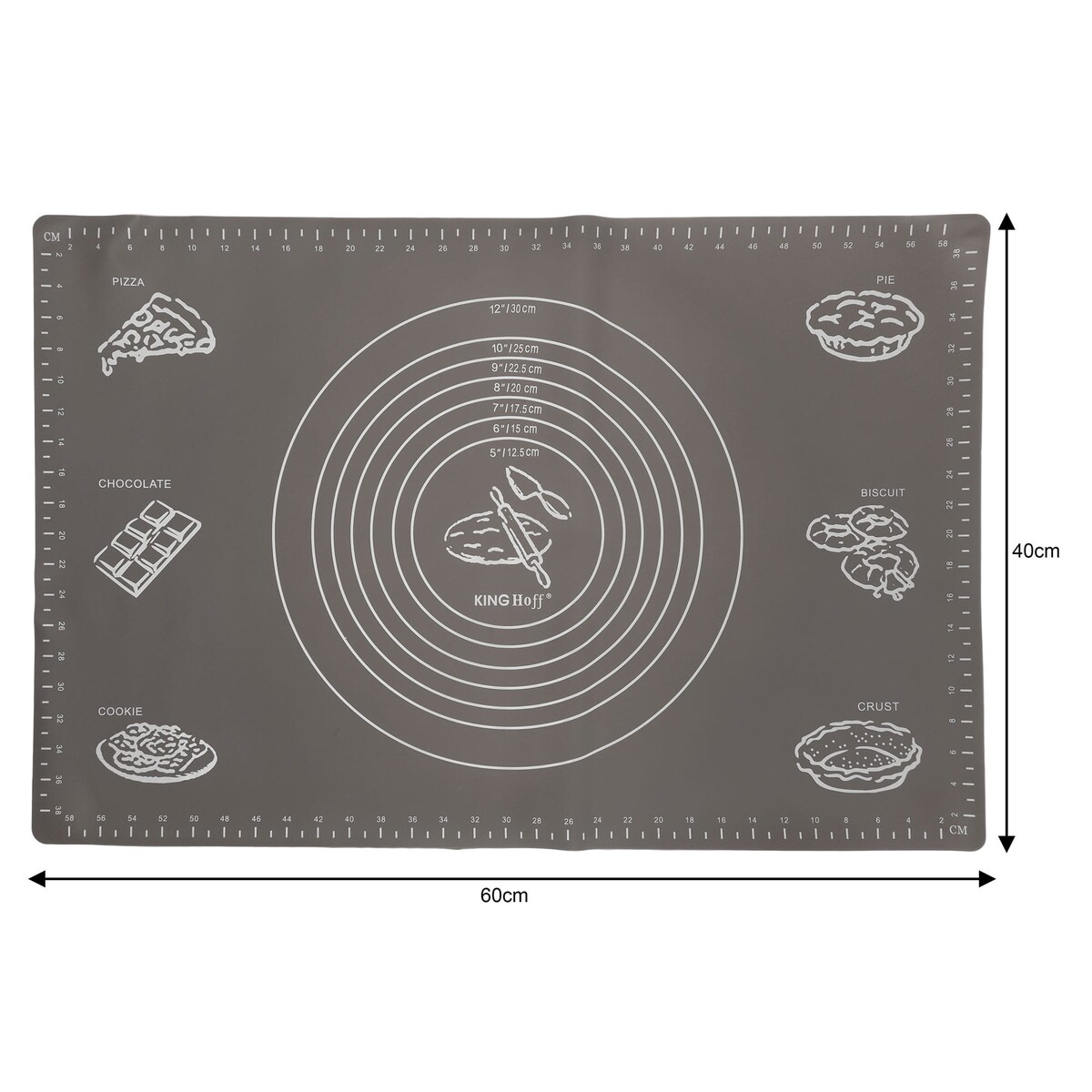 Stolnica Mata Silikonowa 60X40 Cm Kinghoff