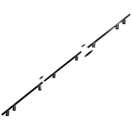 Metalowy szynowy zestaw jednoobwodowy Tracer 3017 Zumaline czarny