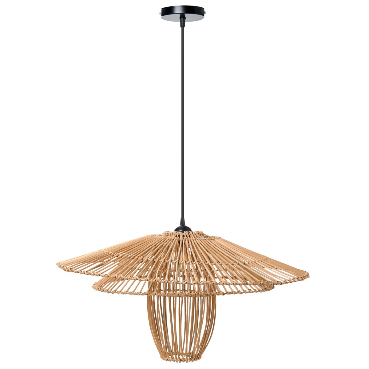 Lampa wisząca BOTIJAS Rattan Naturalny