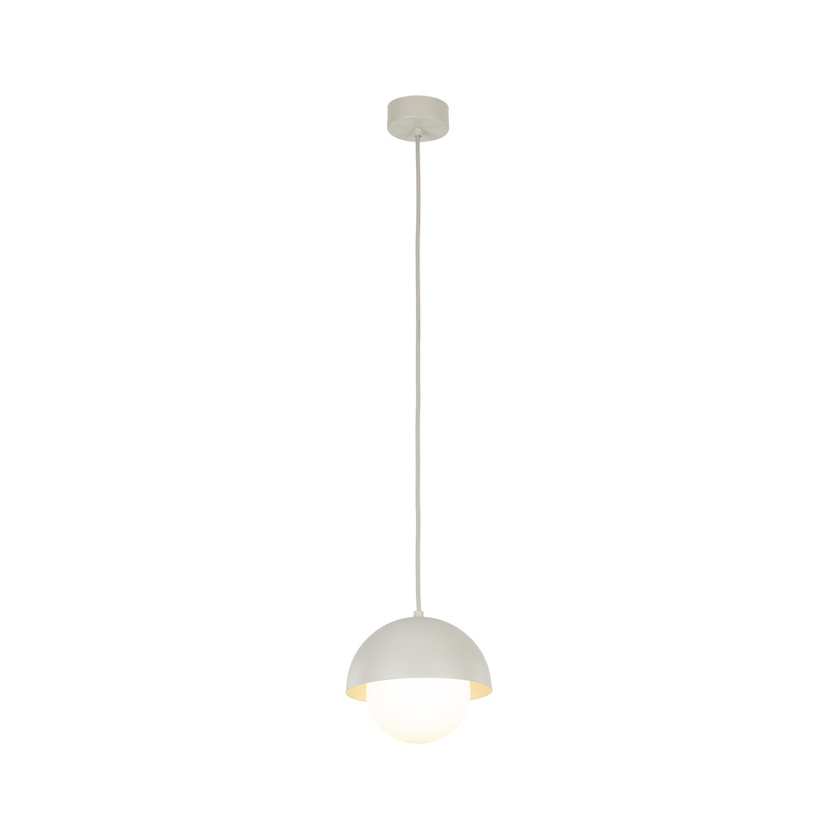 Lampa wisząca BONO BEIGE 10205 TK Lighting beżowo-biała G9 regulowana 150 cm nowoczesna do salonu kuchni jadalni