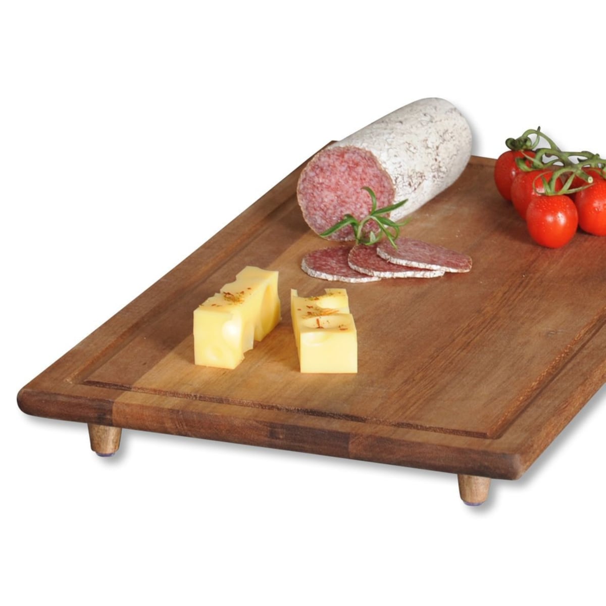 Kesper Deska do krojenia z nóżkami, akacja