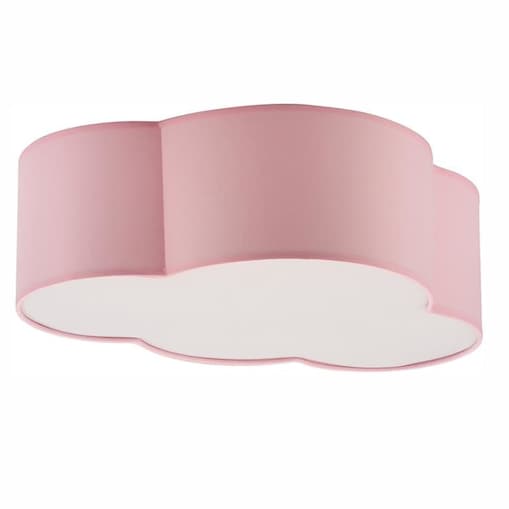 Lampa dziecięca na sufit Cloud 6075 TK Lighting chmurka pastelowa różowa