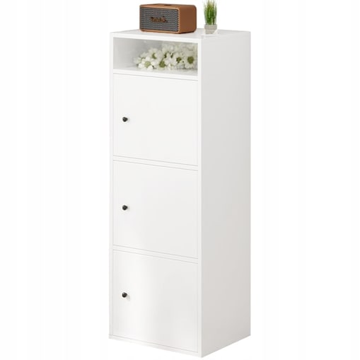 Regał Industrialny Stojący Półka Na Książki Wysoki Duży Nowoczesny 140 Cm