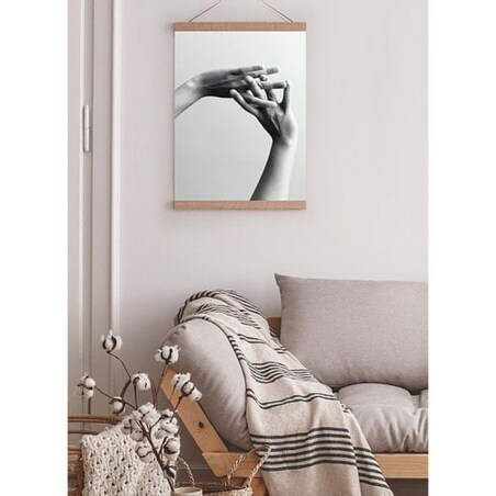 Poster Story, Plakat, Obraz - Splecione Palce, wymiary 30 x 42 cm