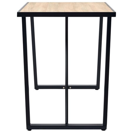 vidaXL Stół jadalniany, dębowy, 120x60x75 cm, MDF
