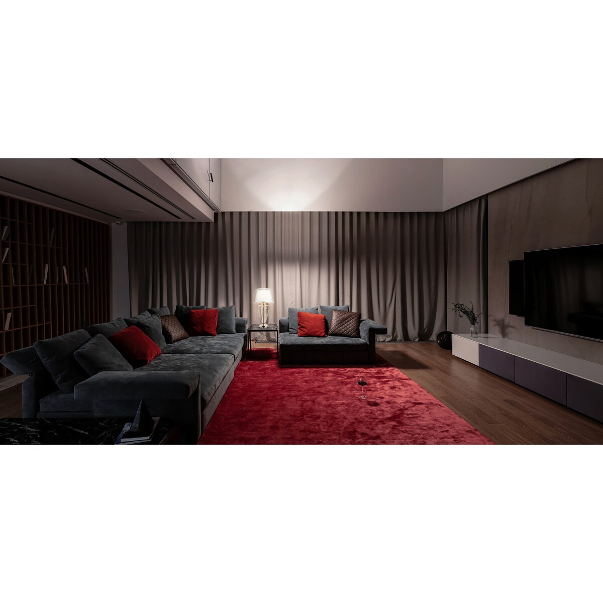 Lampka stołowa Verre Z005TL-01BS Maytoni szklana do salonu biała