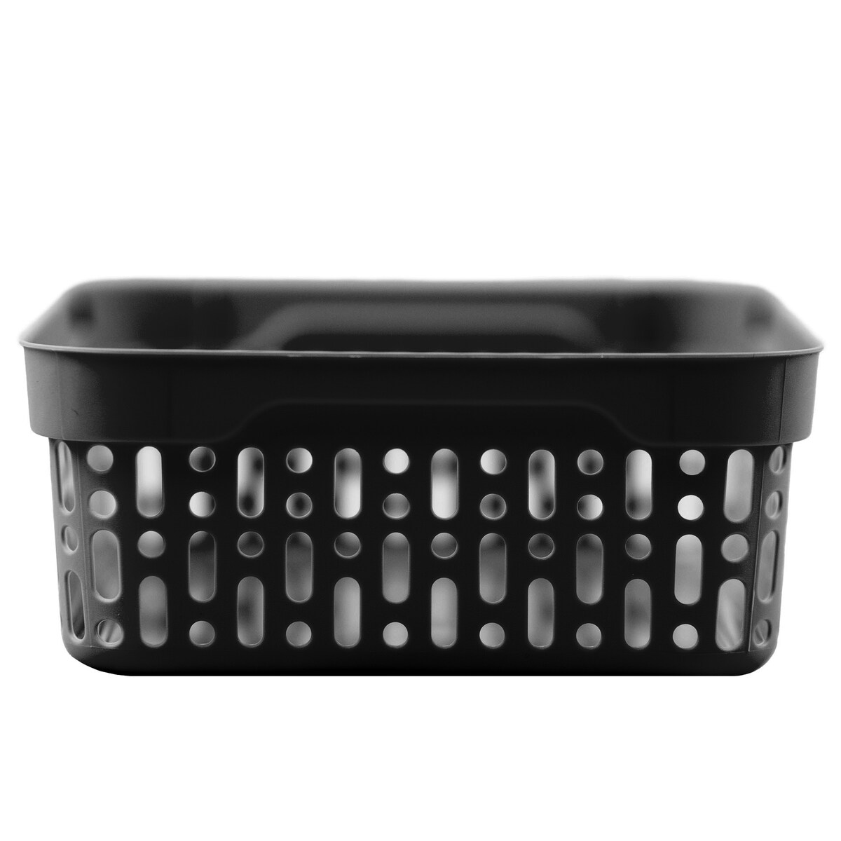 Koszyk Ażurowy Koszyczek S Plastikowy Na Kosmetyki Do Łazienki Pudełko Pojemnik Do Szuflady Czarny