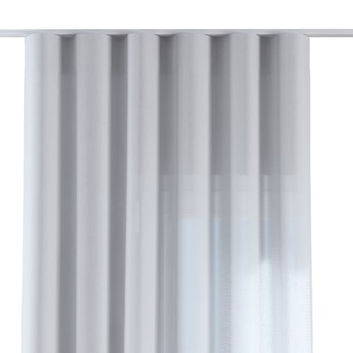 Zasłona na taśmie wave 130x245 prześwitujący, złamana biel