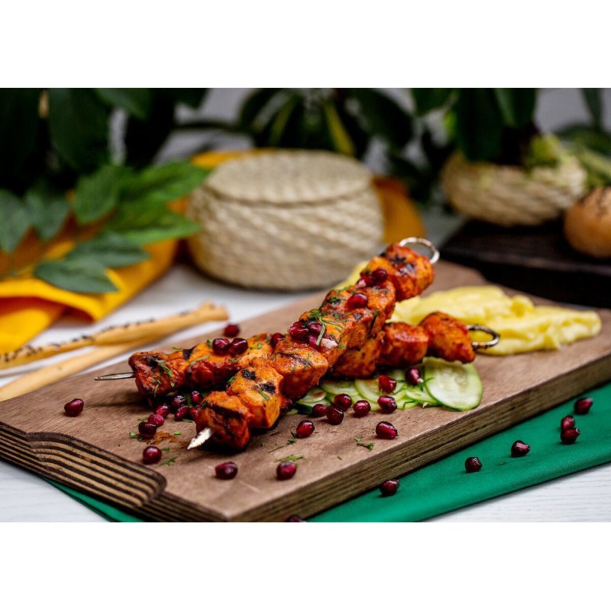 Szpilki Szpikulce Stalowe 60 Cm Do Szaszłyków E-6241