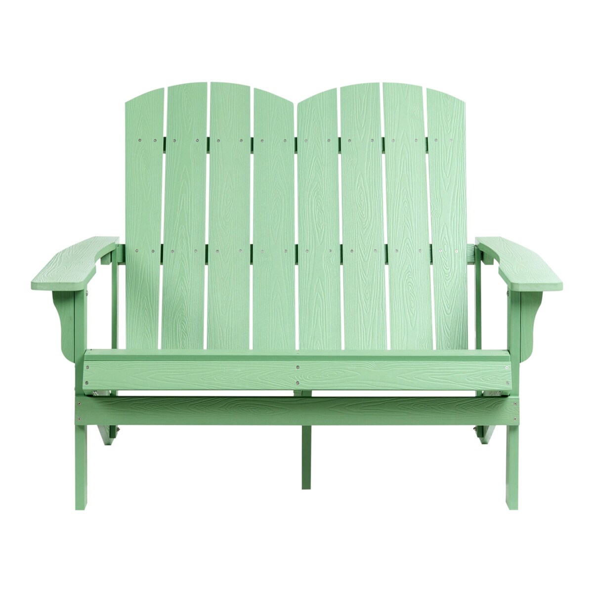 Ławka ogrodowa ADIRONDACK 125 cm Jasnozielony