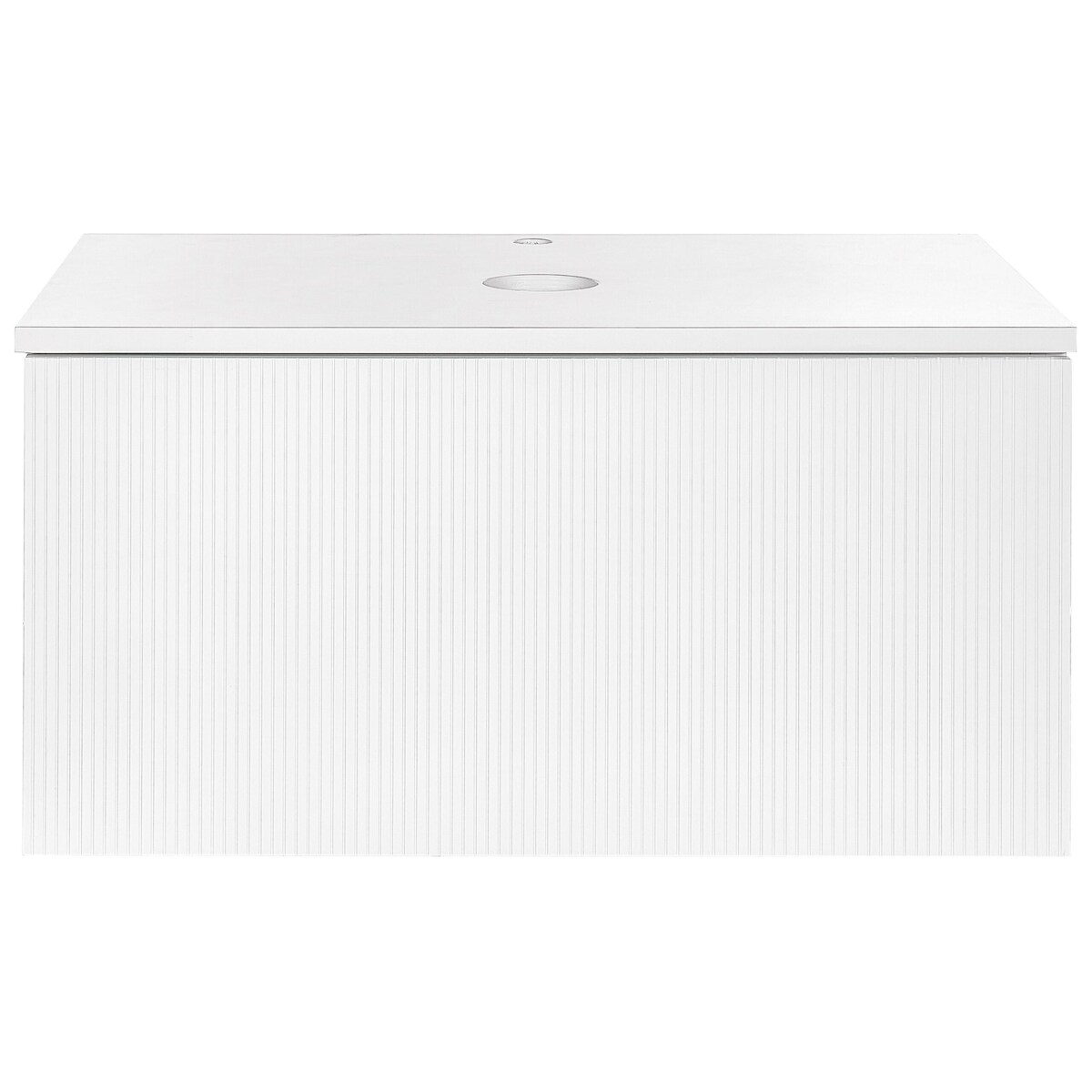 Szafka łazienkowa wisząca 80 x 52 cm biała ALZIRA