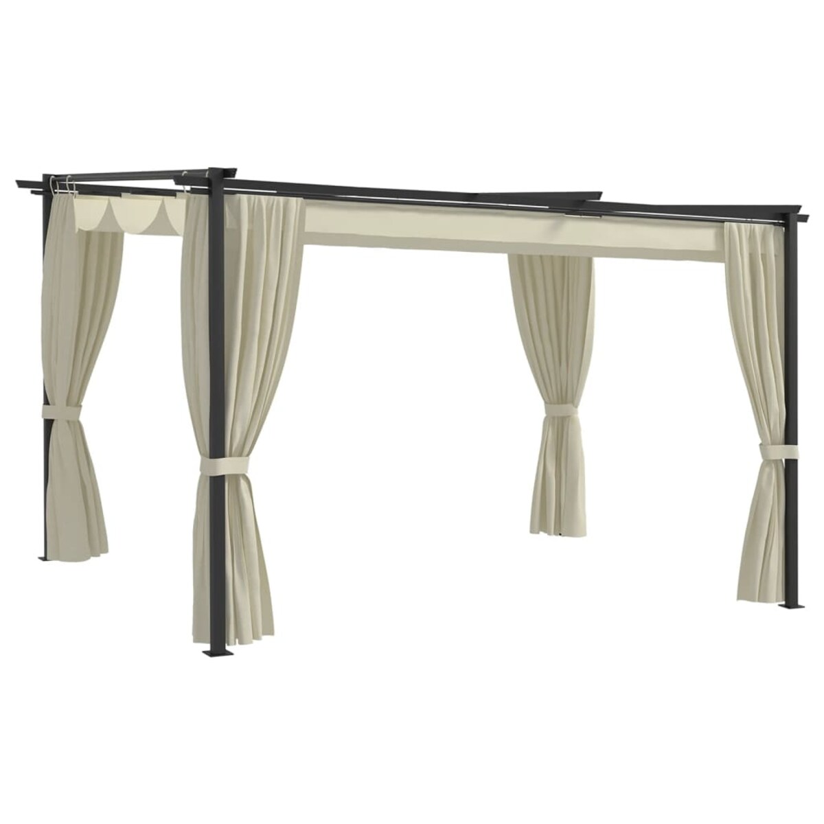 vidaXL Altana, 4x3 m, kremowa