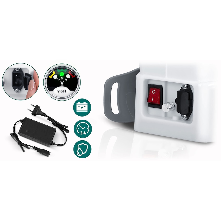 Opryskiwacz akumulatorowy Plonos PL-602 plecakowy elektryczny 16L 460200