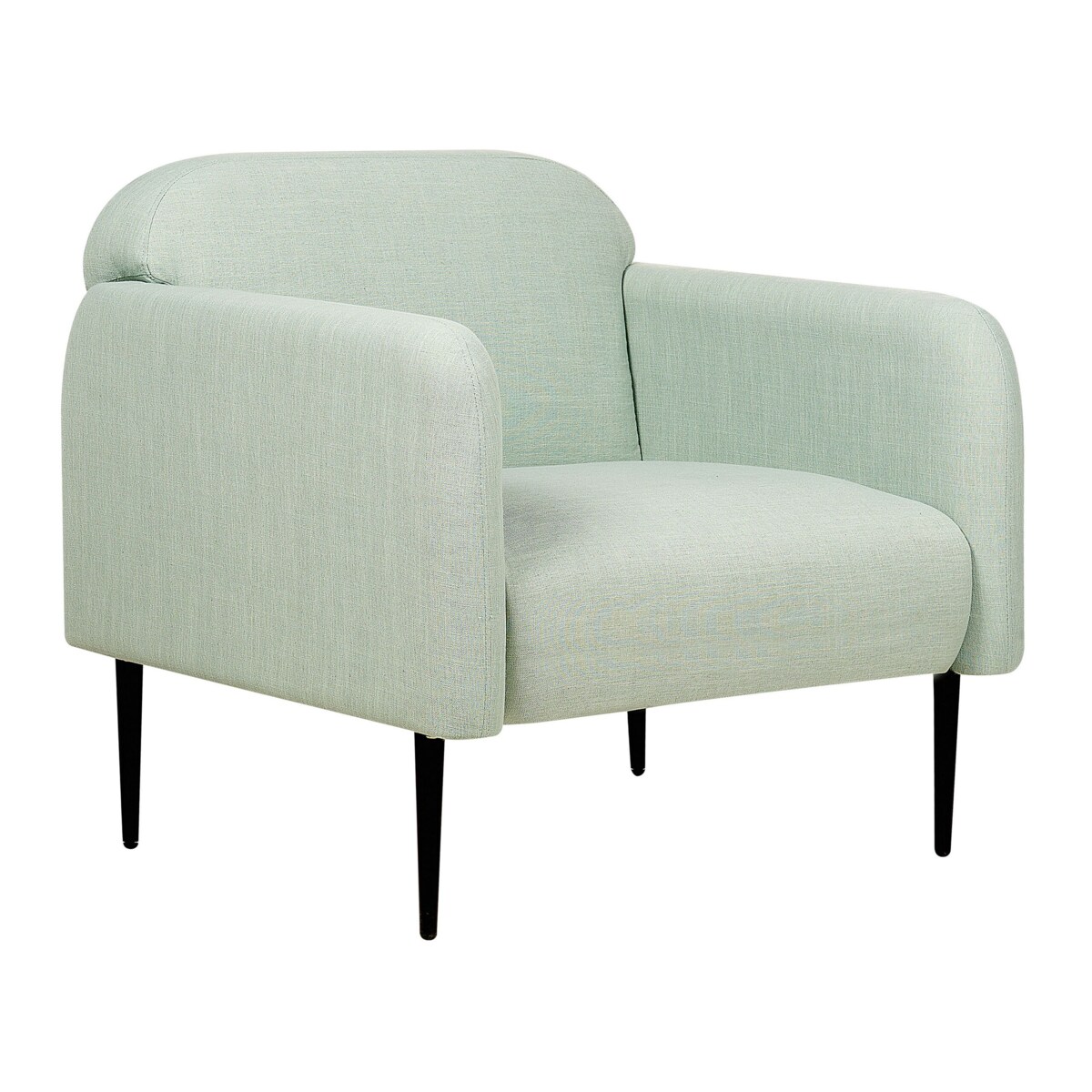 Fotel tapicerowany zielony STOUBY