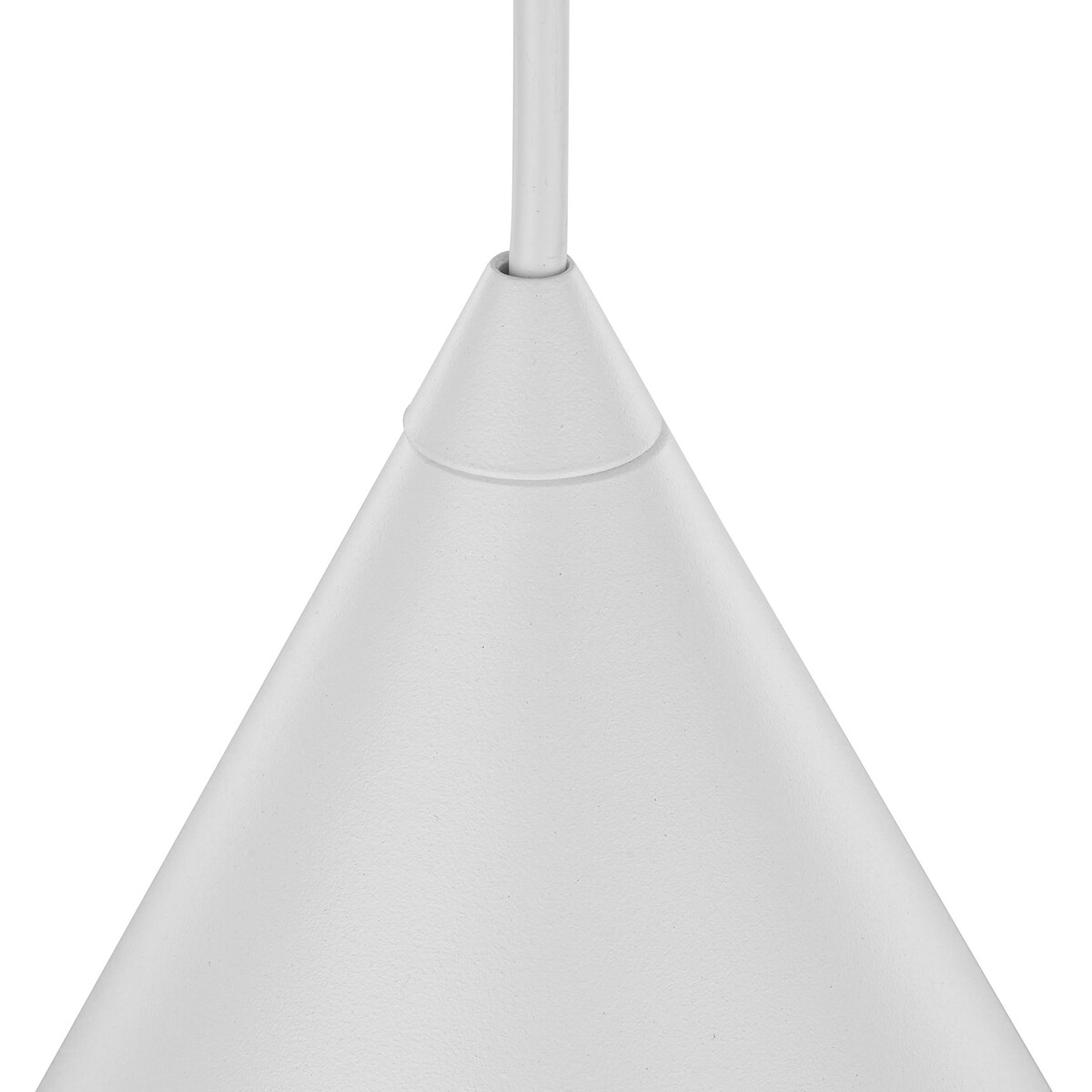 Lampa wisząca biała TK Lighting CONO WHITE 10007 E27 regulowana do salonu kuchni jadalni