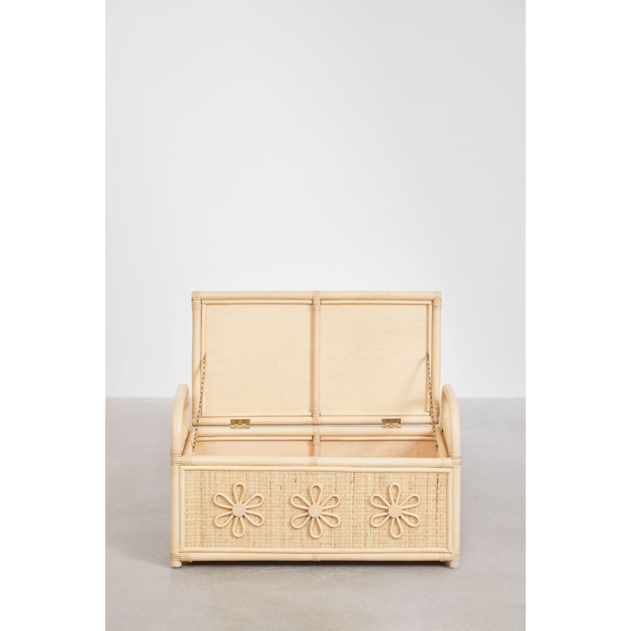 Skrzynia kufer na zabawki rattan Daisy