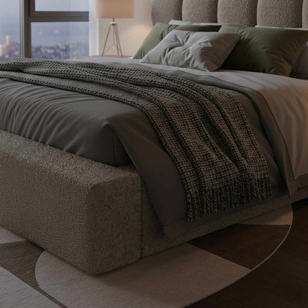 Łóżko Tapicerowane Lusso 120X200 Stelaż Pojemnik Na Pościel Abriamo 2