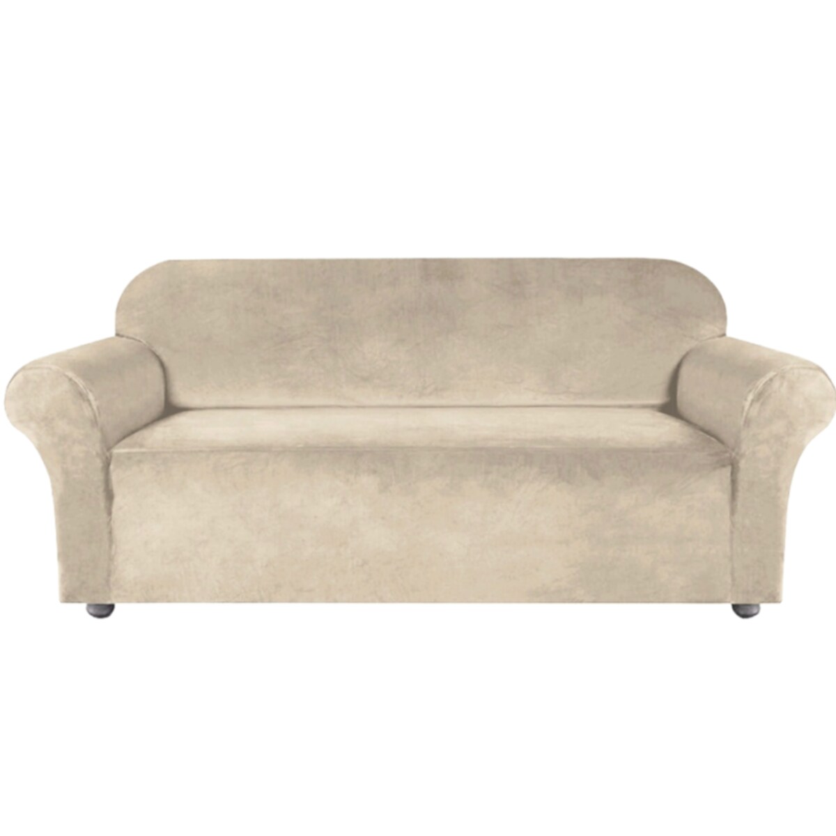 POKROWIEC NA KANAPĘ BEŻ KASZMIROWY WELUR 4 OSOBOWY [44W-BKA]