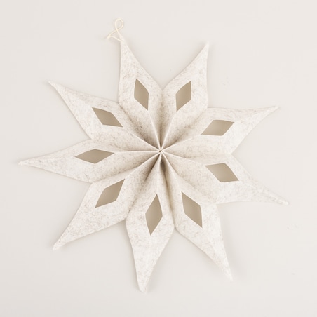 Ozdoba świąteczna Nivalis I ecru 50 cm boże narodzenie, święta, świąteczne, ecru, 50x5 cm