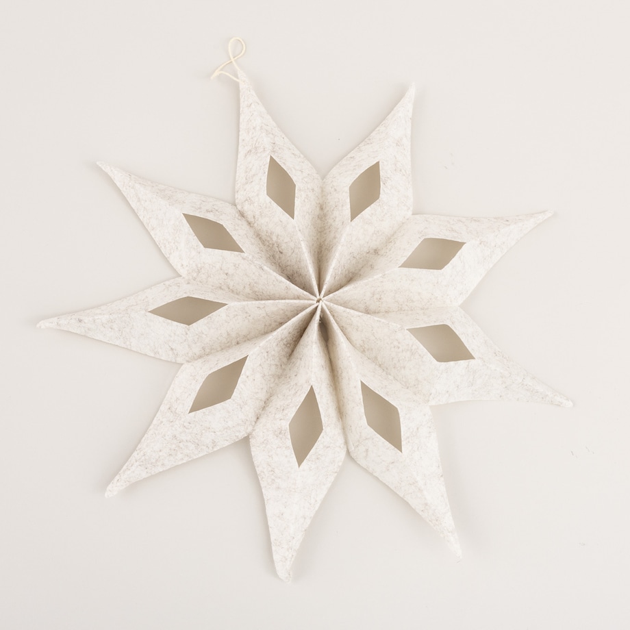 Ozdoba świąteczna Nivalis I ecru 50 cm boże narodzenie, święta, świąteczne, ecru, 50x5 cm