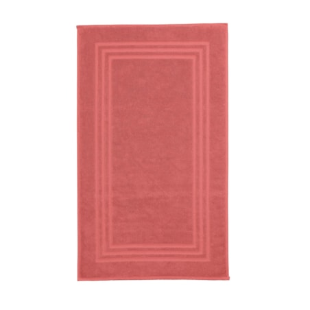 Kleine Wolke Lodge Wegański Dywanik Frotte czerwony 50x 80 cm ECO LIVING