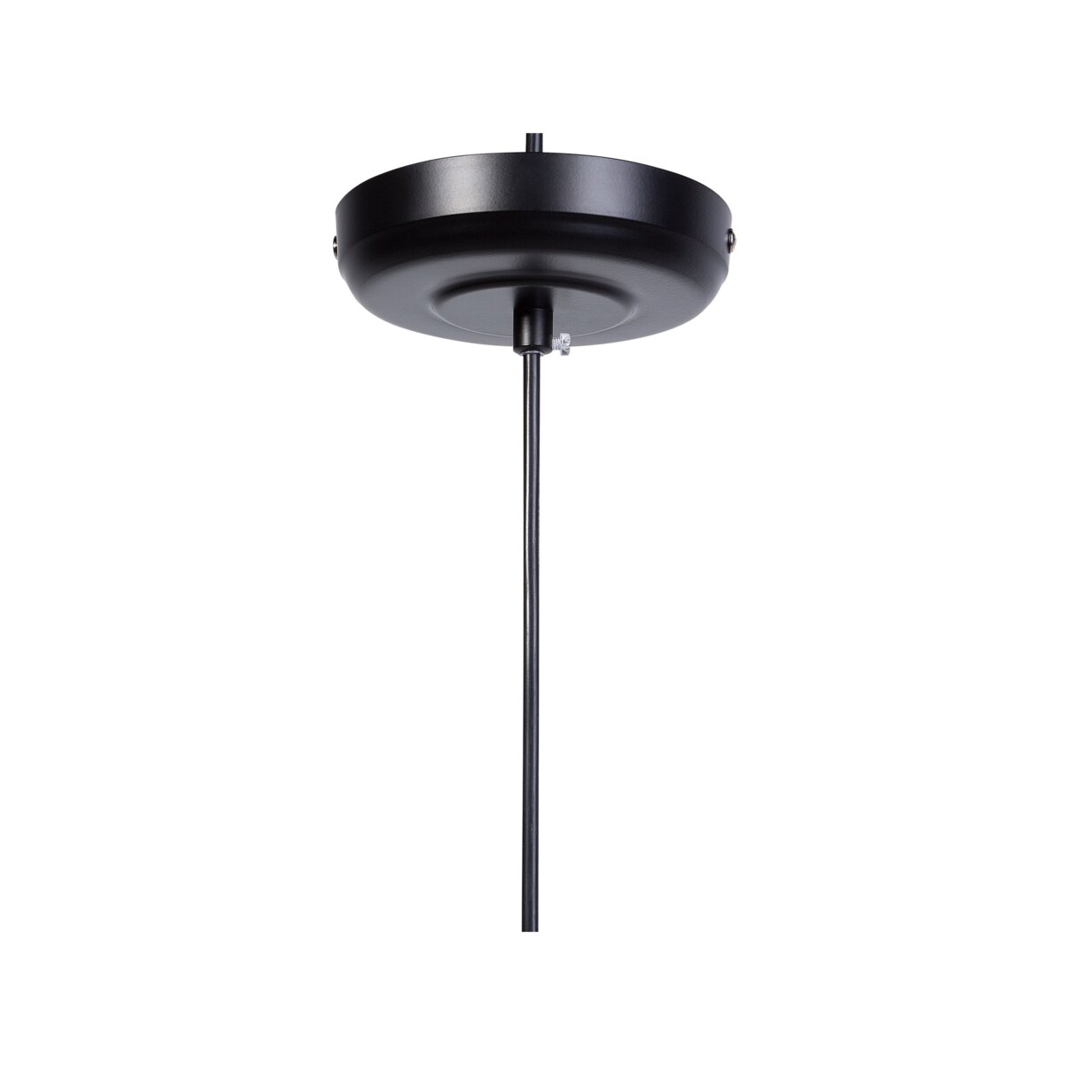 Lampa wisząca metalowa czarna MAZARO