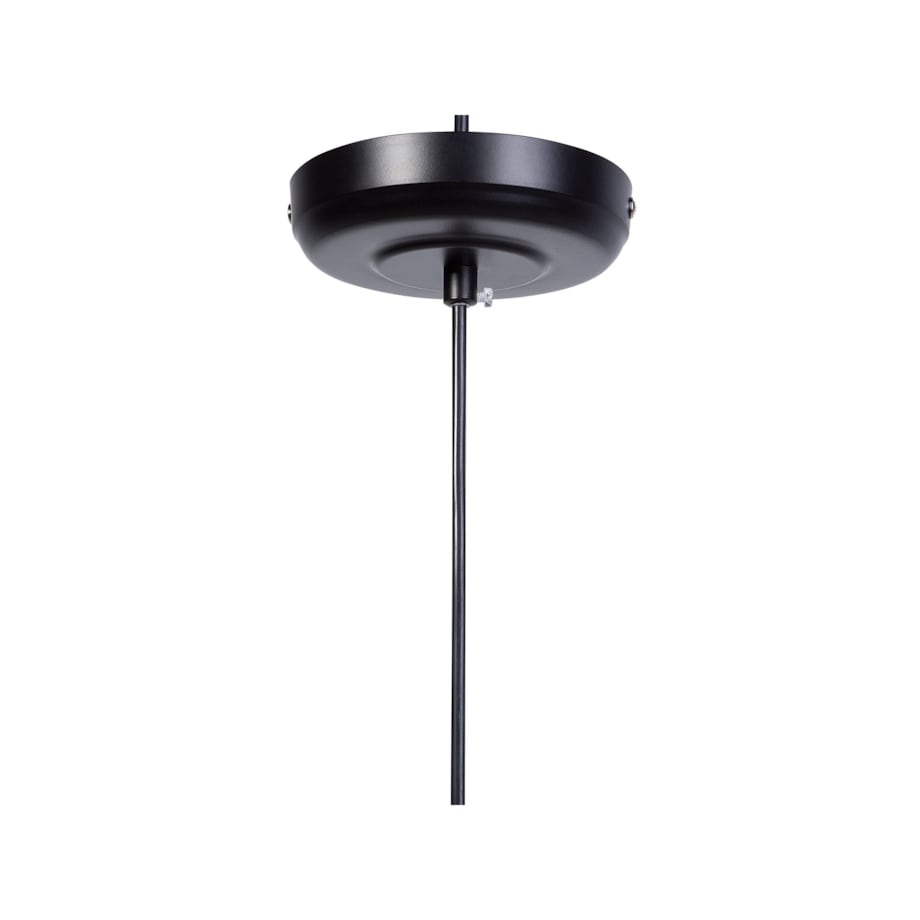 Lampa wisząca metalowa czarna MAZARO
