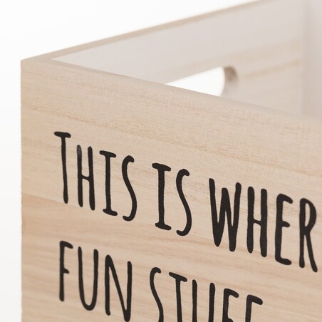 Skrzynka Fun Stuff 32x21x24cm, 36 x 21 x 24 cm