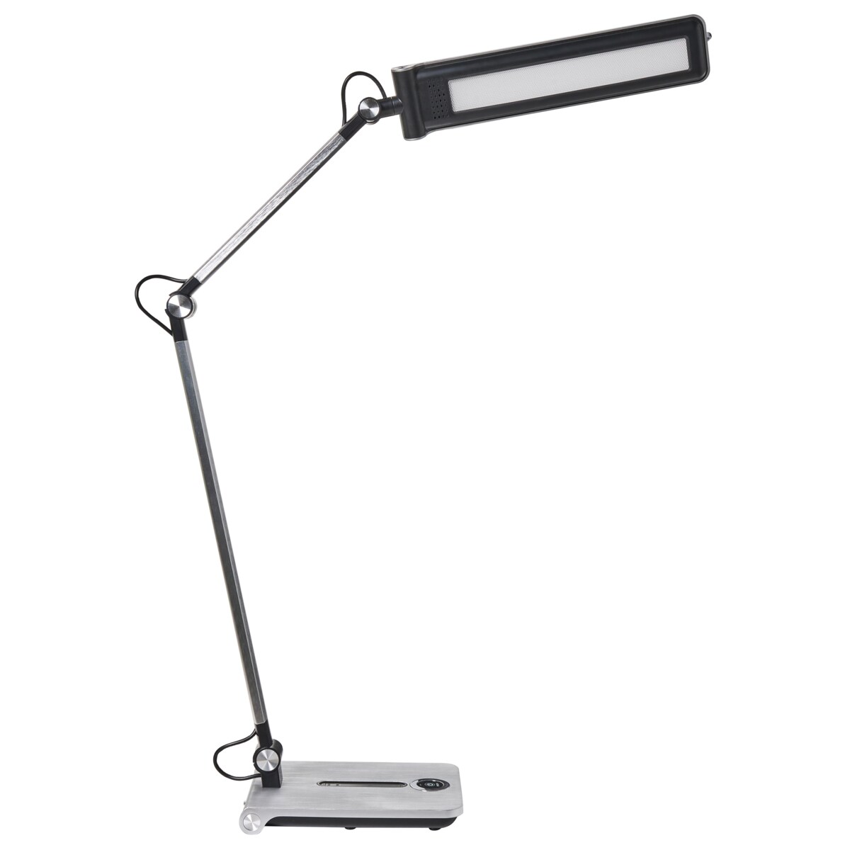 Lampa biurkowa LED AQUILA Ze ściemniaczem Srebrny