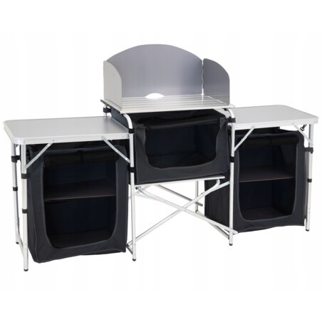 Kuchnia turystyczna szafka JUMI składana ogrodowy lekka kempingowa przenośna