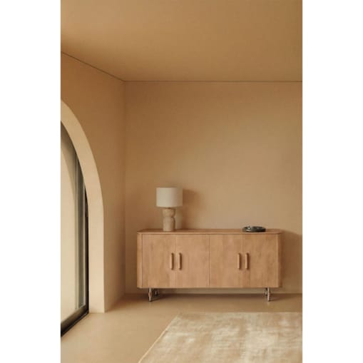 Komoda z drewna mango i stali, 160 cm, Osaka