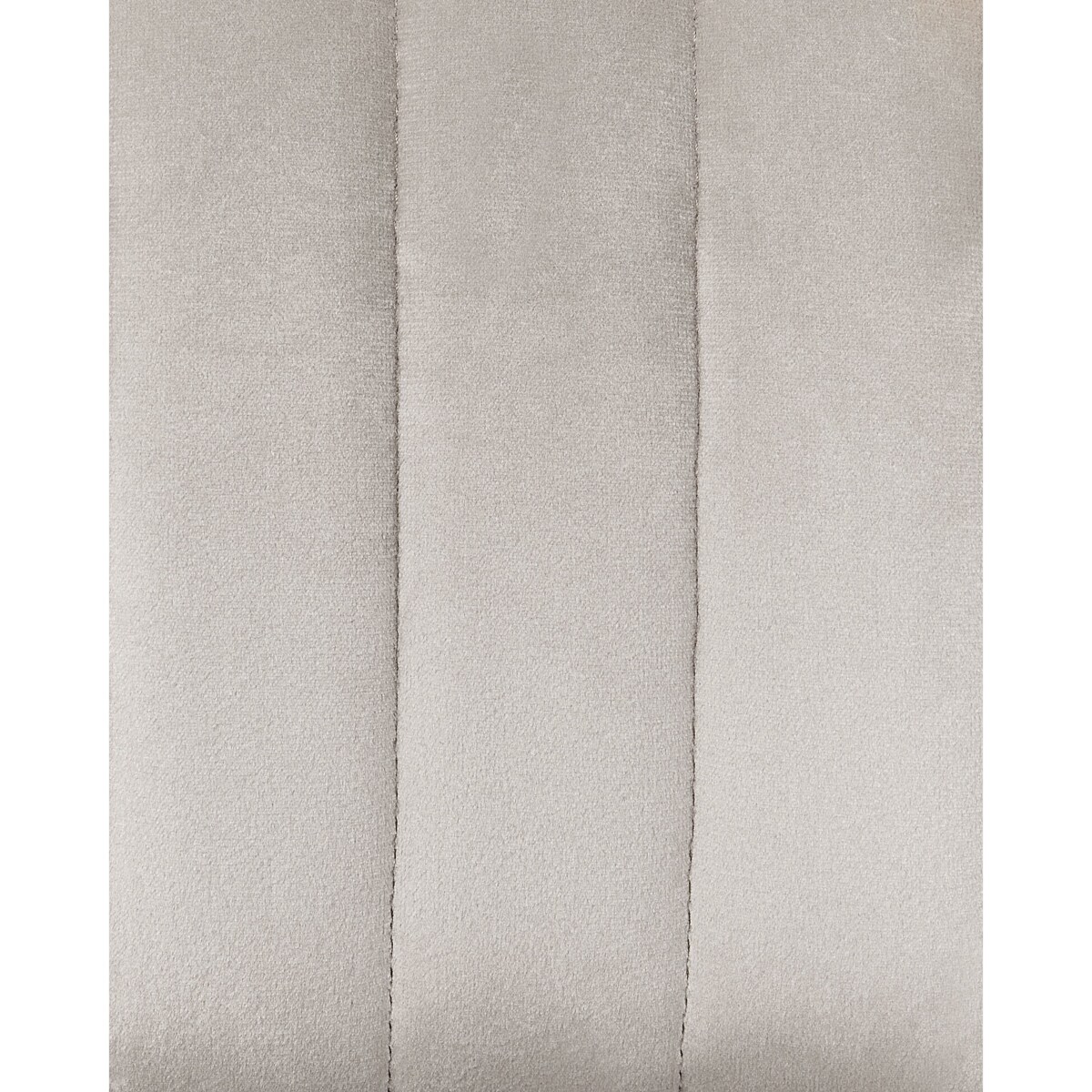 Zestaw 2 krzeseł barowych welurowy szary SANILAC