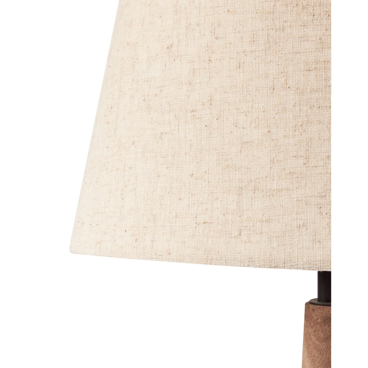 Lampa stołowa GODAWARI Drewno mango Ciemnobrązowy