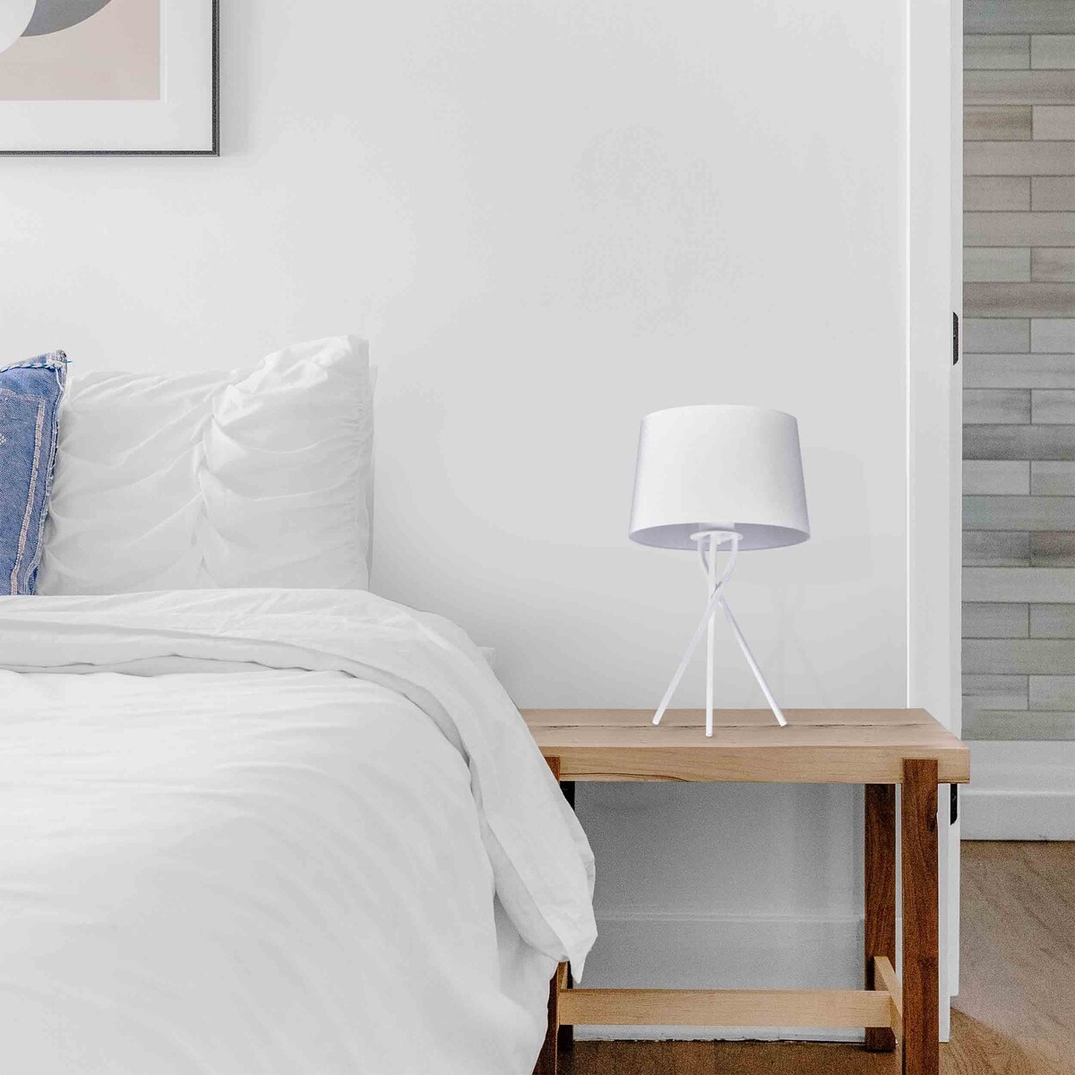 Lampka stołowa / nocna K-4362 z serii REMI WHITE