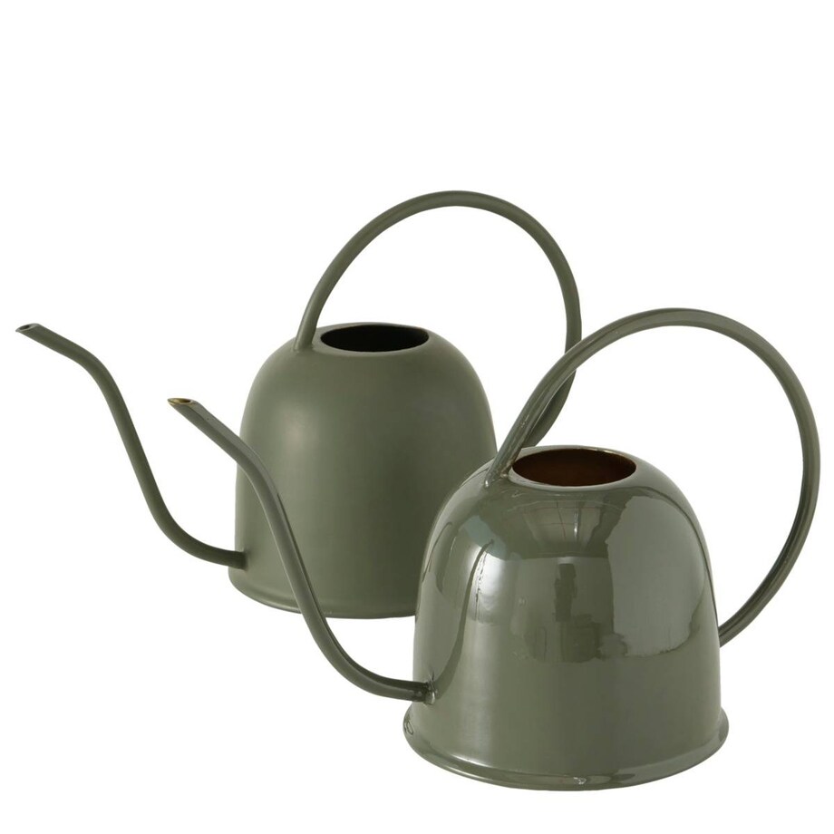 Metalowa konewka Jaryna, emaliowana, 23 cm