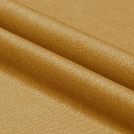 Łóżko tapicerowane 140x200 OLDO 8 z pojemnikiem- musztardowe