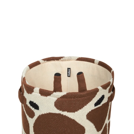 Zestaw 2 koszy bawełnianych beżowo-brązowy POMANG