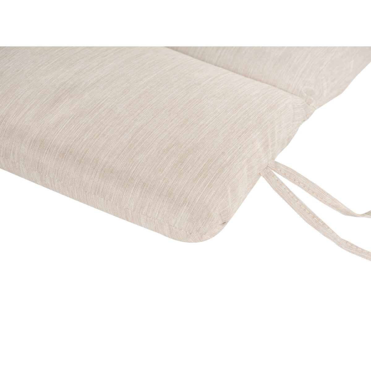 Poduszka na leżak ogrodowy BRESCIA PREMIUM 180 x 60 cm Jasnobeżowy