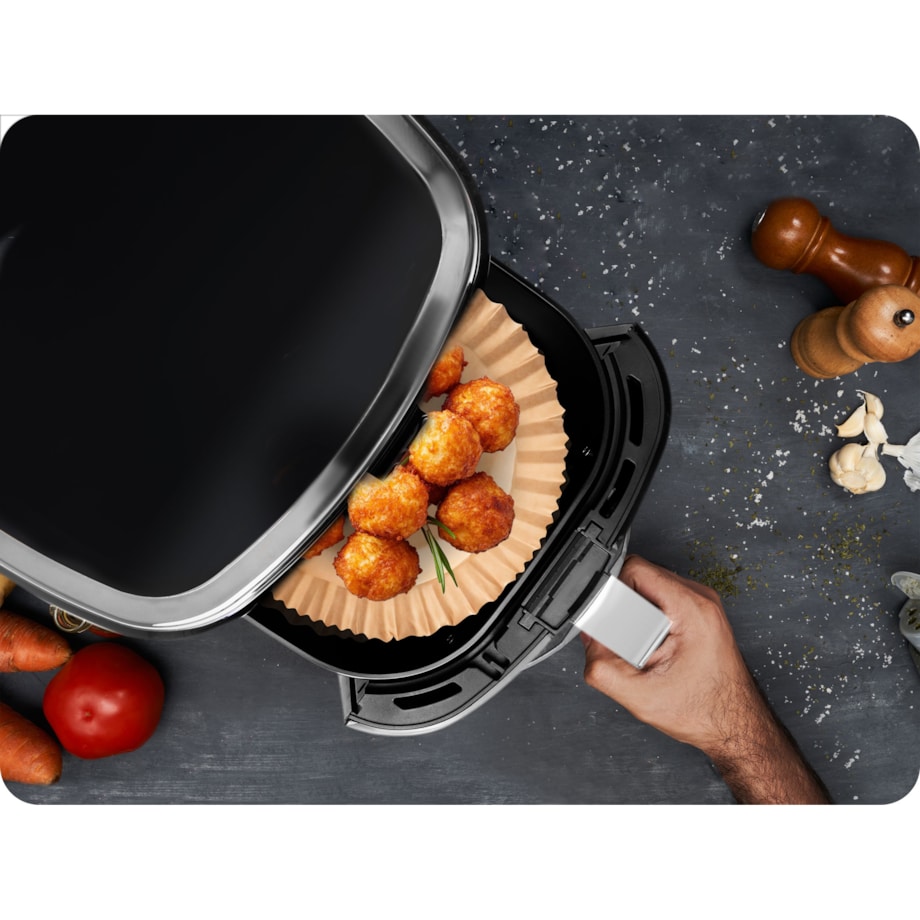 Papier do pieczenia do frytkownicy 50 szt air fryer 20 cm Berdsen