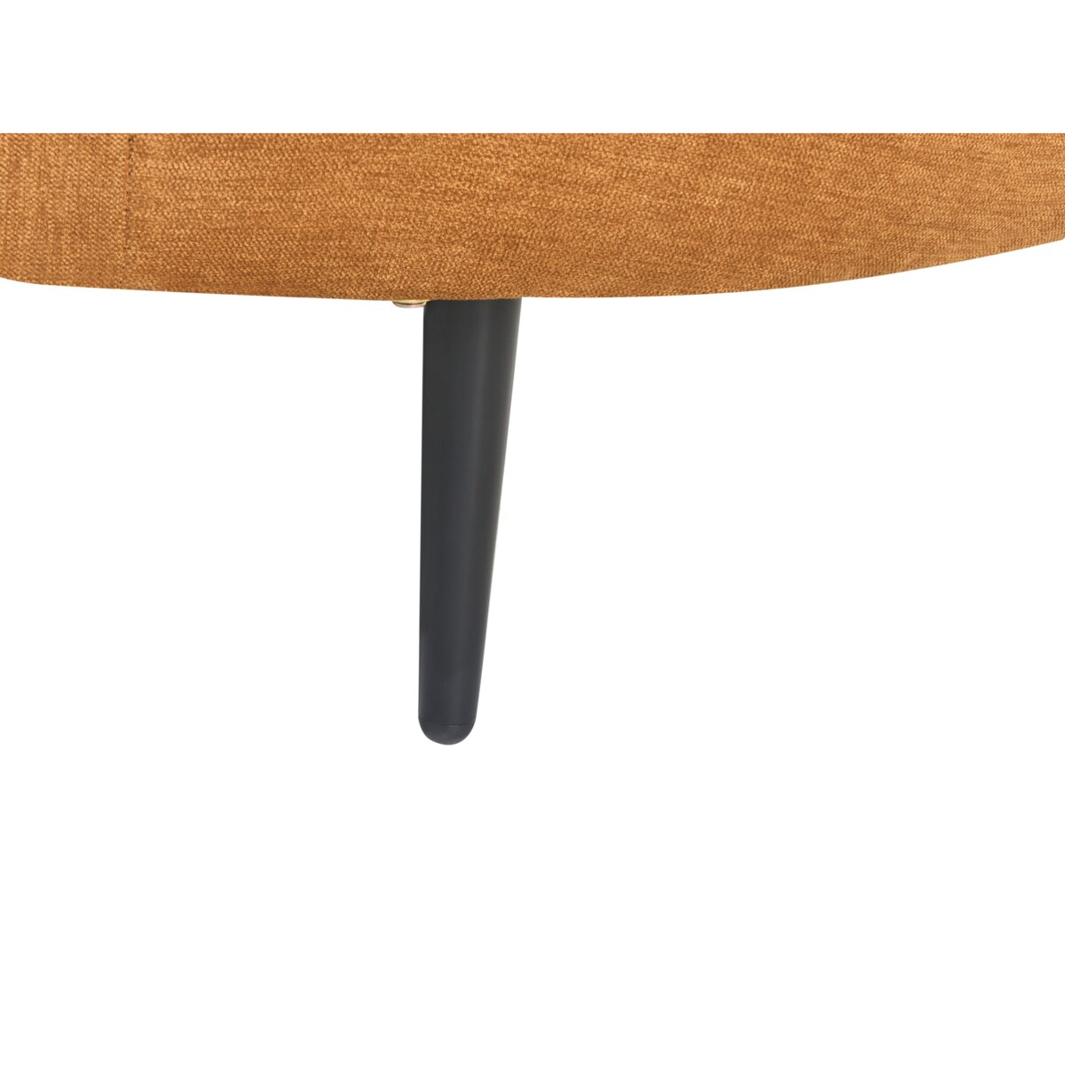 Szezlong lewostronny pomarańczowy VALREAS