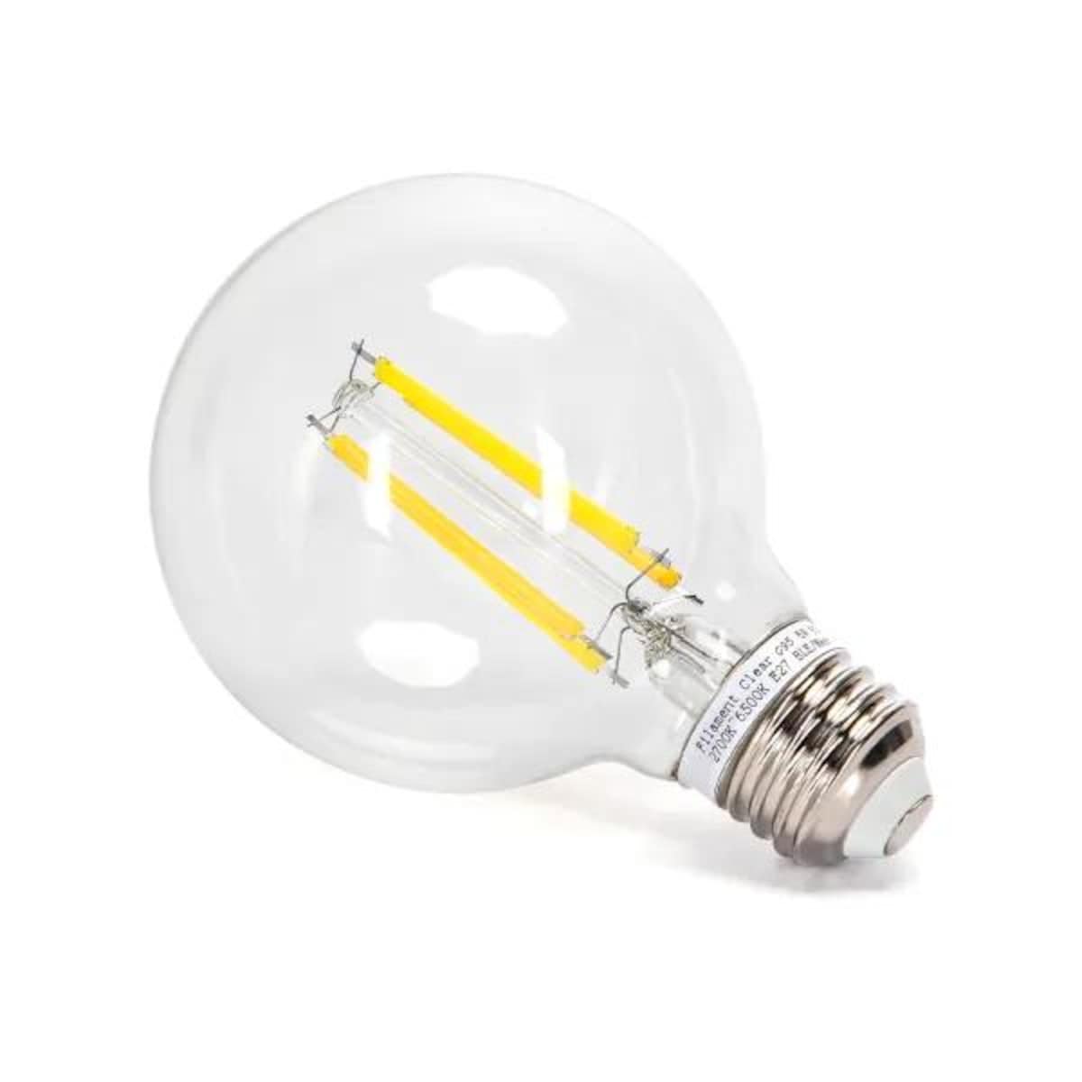 inteligentna żarówka bluetooth mesh g95 6w cct