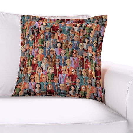Poszewka Mona na poduszkę 45x45 kolorowe ludzkie postacie