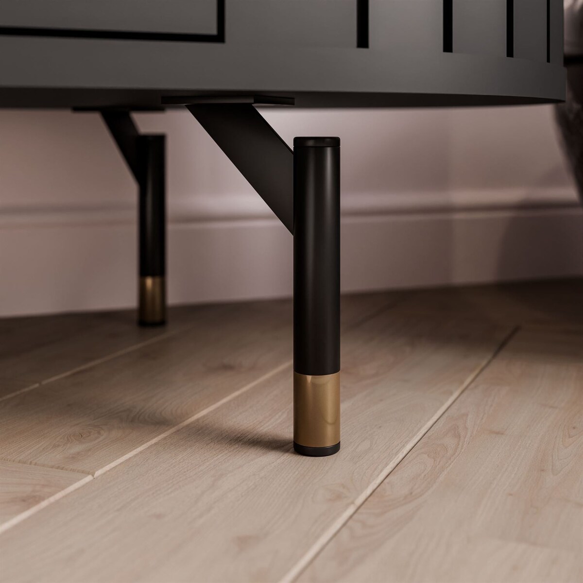 Komoda ELODIE 150 2D2S czarna