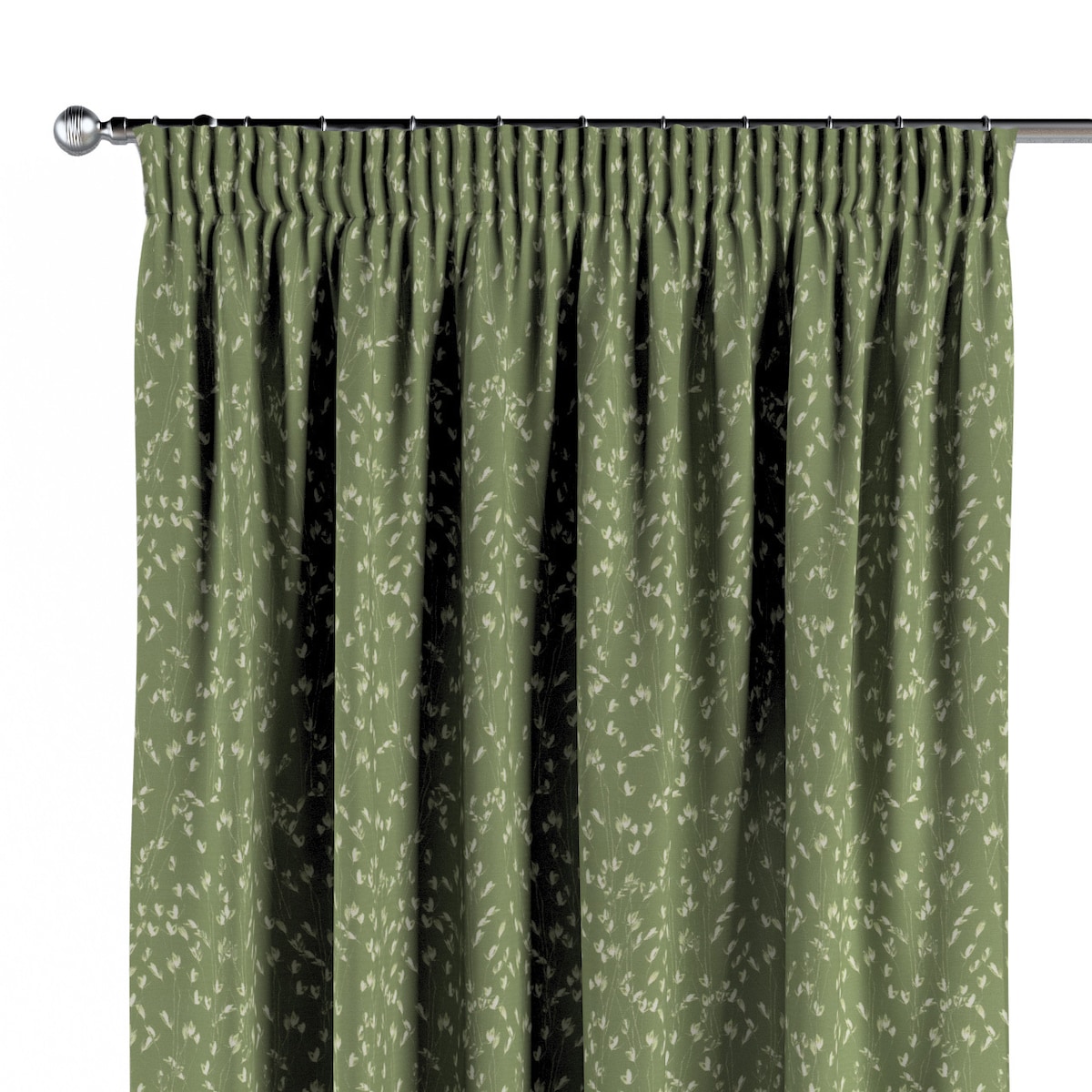 Zasłona na taśmie marszczącej 1 szt. 130x245 zielony