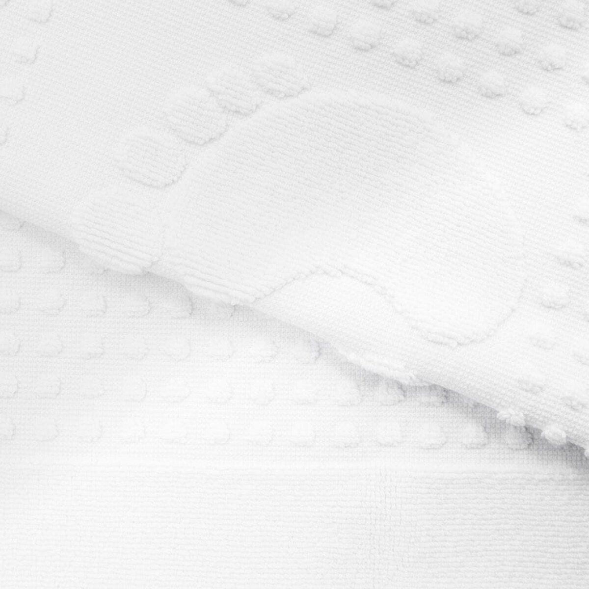 Dywanik łazienkowy 50x70 Stopki, 100% bawełna, kolor biały